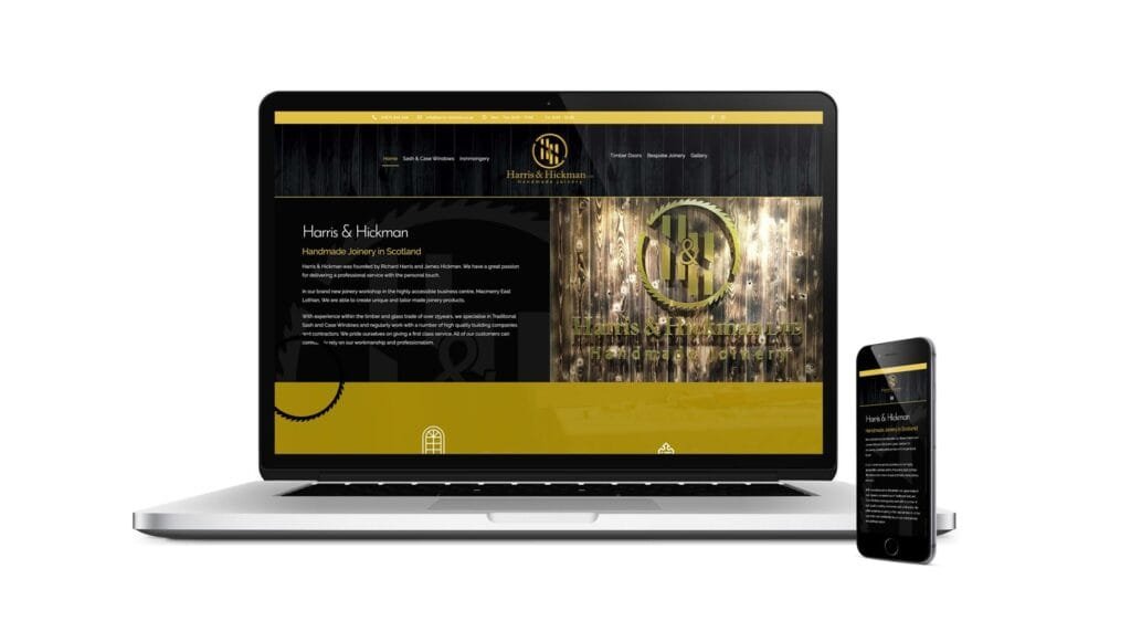 Website Design for Local Joiner